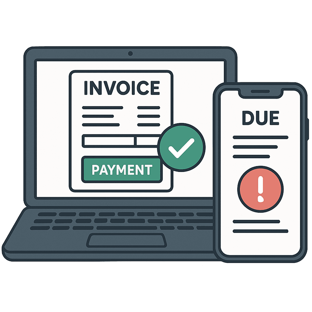Invoice, Payment & Due Tracking