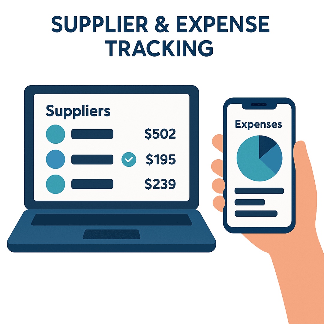 Supplier & Expense Tracking