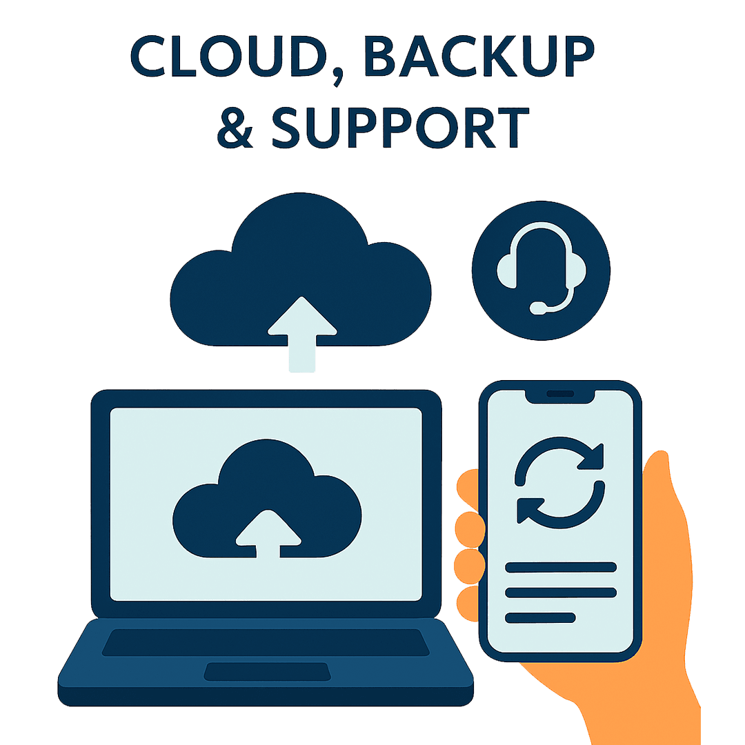 Cloud, Backup & Support