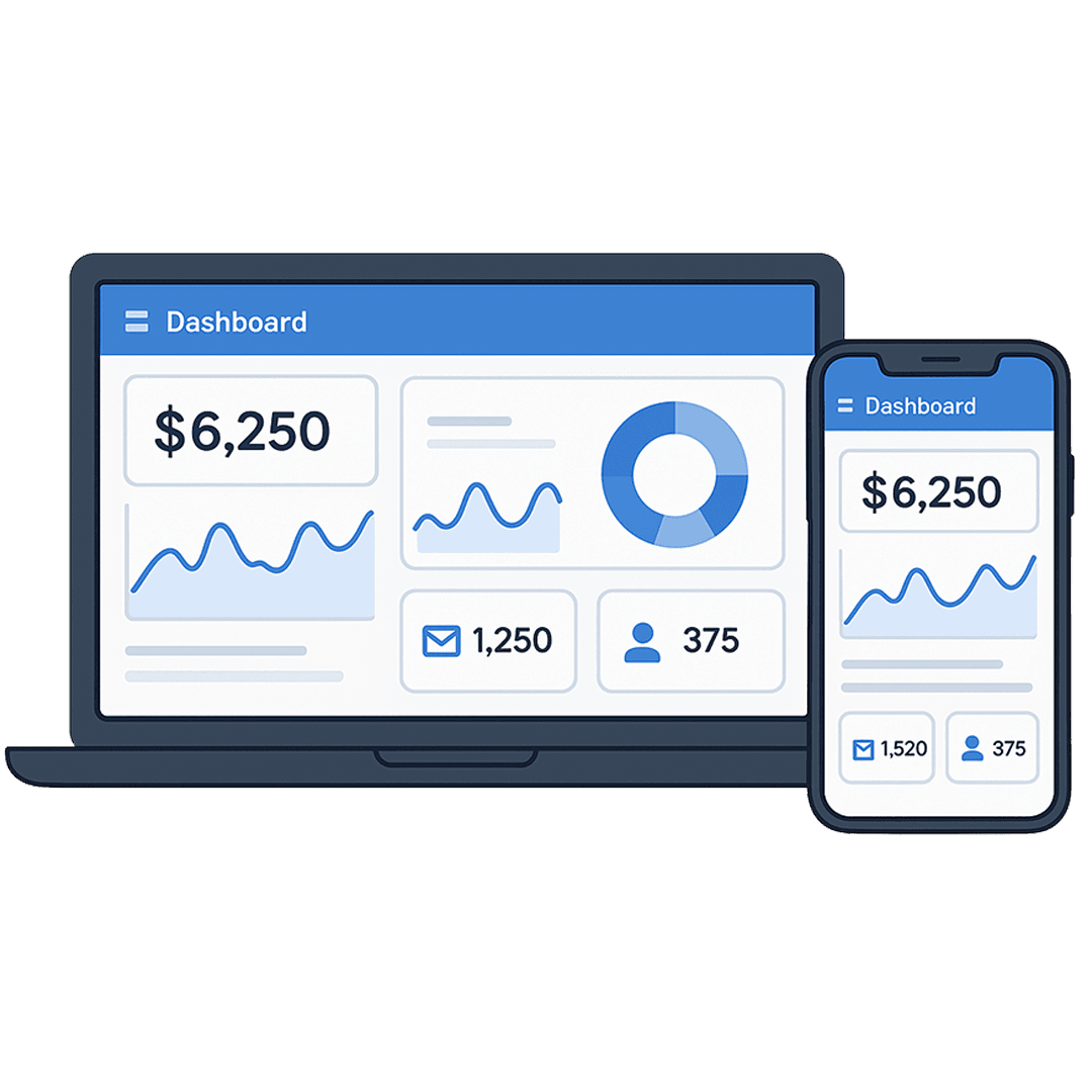 Mobile Dashboard for Owners