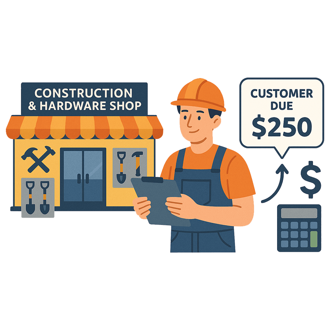Customer due tracking