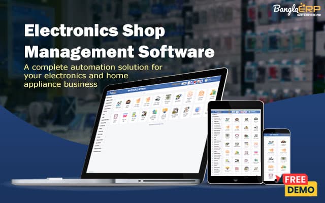 Electronics Shop Management Software