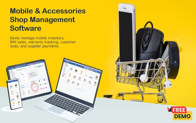 Mobile & Accessories  Shop Management
